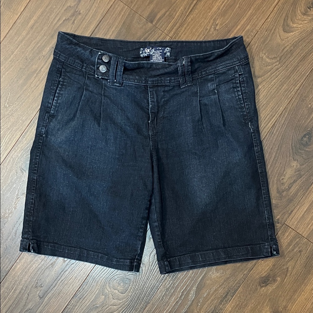 Fade to Blue Denim Shorts